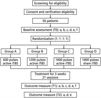 Different doses of intermittent theta burst stimulation for upper limb motor dysfunction after stroke: a study protocol for a randomized controlled trial